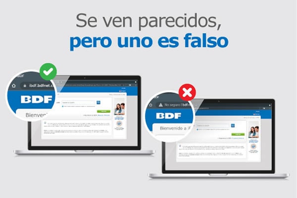 Las diferencias entre un iBDF real y uno falso